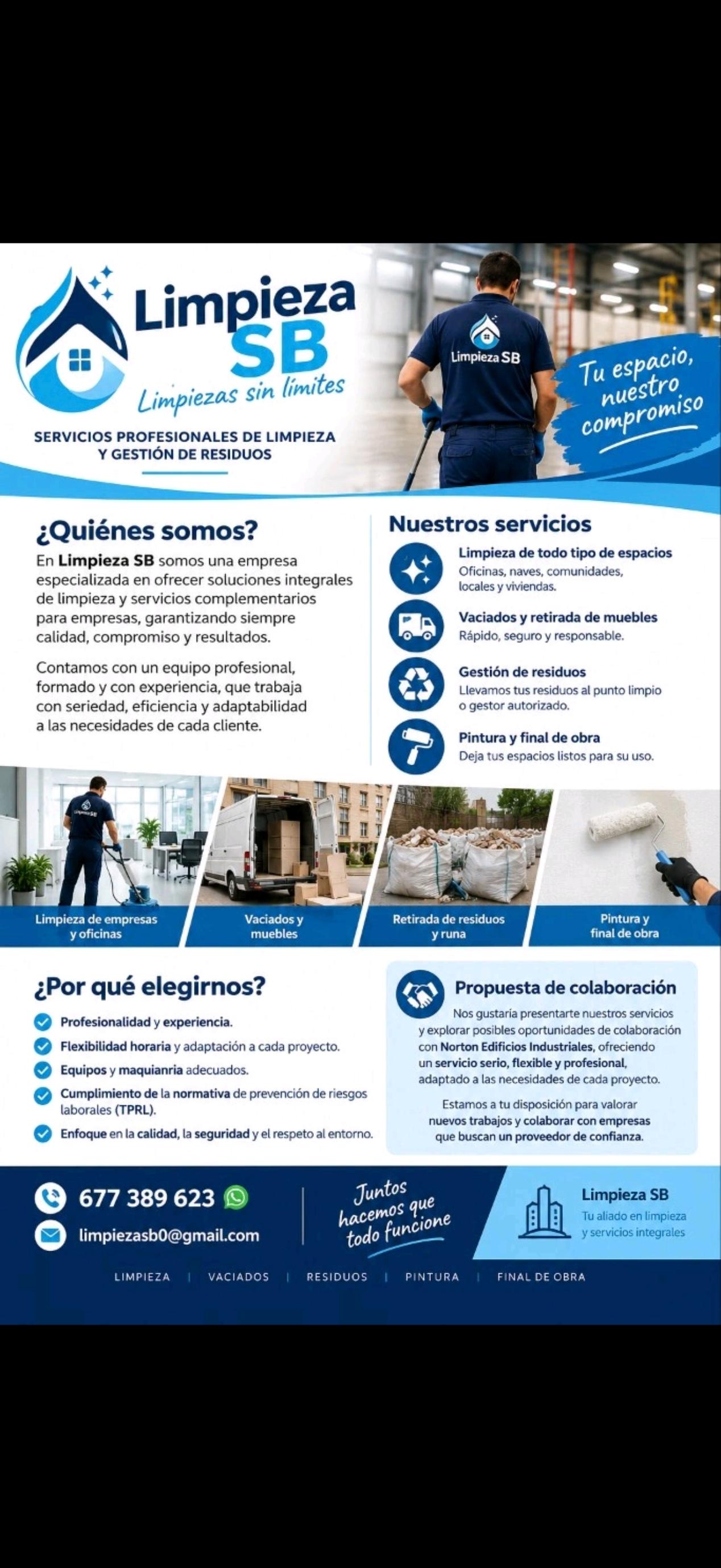 Limpieza y vaciados en Barcelona